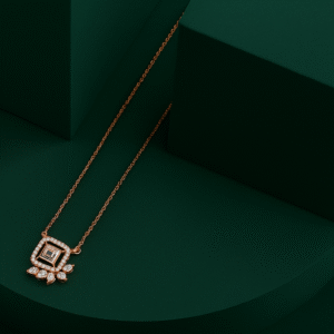 Majestic Illusion Diamond Pendant in 18KT Rose Gold