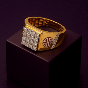 Regal Crest Diamond Men’s Ring